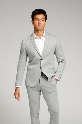De Originele Performance Blazer - Lichtgrijs