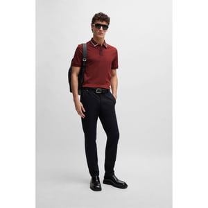 Men's Boss Phillipson 36 Polo Shirt in Brown