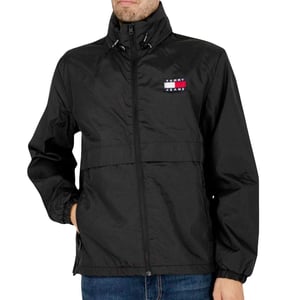 Tommy Jeans herenblouson met klassiek logo en vlagmotief