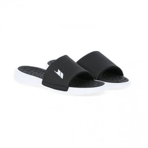 Trespass Herenslippers Gedempte sandaal (Zwart / Wit)