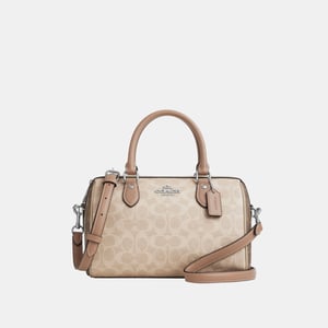 Rowan Satchel in Signature Canvas Blocking