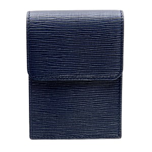 Hackett London Mens Mayfair Curzon Card Holder in Navy