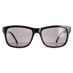 Ted Baker Rectangle Mens Polished Black Patterned Grey TB1455 Dane Sunglasses