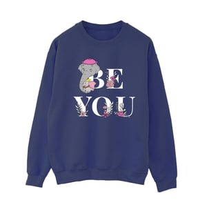 Disney Dames/Dames Dumbo Be You Sweatshirt (Marineblauw)