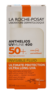 LRP Anthelios Invisible Fluid SPF50+50 ml.