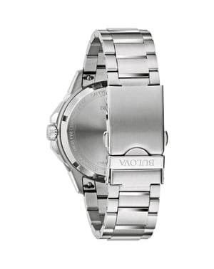 Bulova Marine Star C Series Hpq Precisionist Heren Zilveren Horloge 96B434