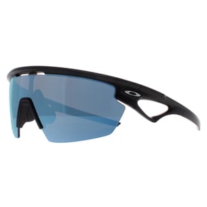 Oakley Wrap Unisex Mat Zwart Prizm Diep Water Gepolariseerd Sphaera