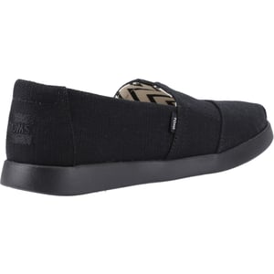 TOMS Alpargata Plus Jute Svart/Svart Espadrilles för damer