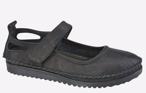 Mod Comfys Felicia Window Back Leather Womens Shoes