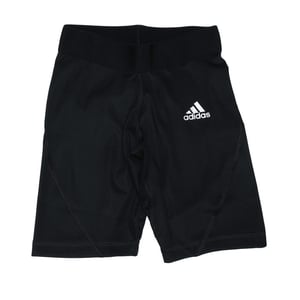 Boy's adidas Junior Alphaskin Short Tights in Black