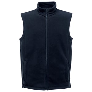 Regatta Heren Micro Fleece Bodywarmer / Gilet (Donkere marine)