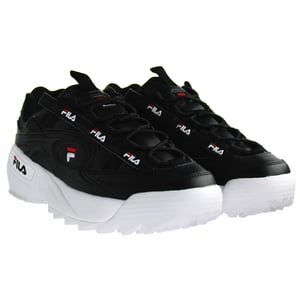 Fila D-Formation Mens Svarta Träningsskor