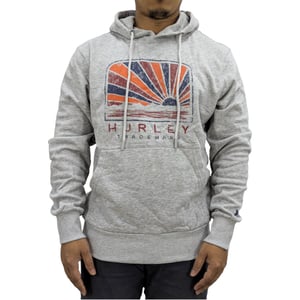 Hurley Mens Fleece Hoodie Casual Pullover Hooded