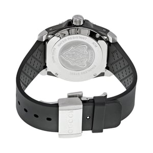 Gucci YA136303 Dive Svart urtavla Silikonband Herrklocka