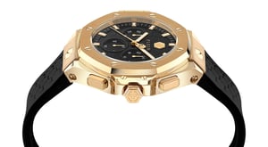 Philipp Plein Plein Chrono Royal Unisex Zwarte Horloge PWPSA0124