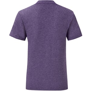 Fruit of the Loom Iconisch T-shirt voor heren (set van 5) (Heide Paars)