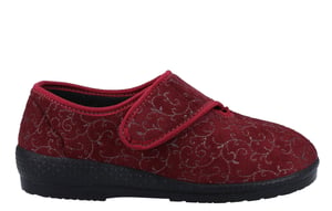 GBS Geraldine Wide Fit Slippers Womens