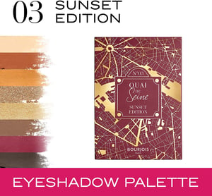 Bourjois Paris 4 In 1 Eye Palette Quai De Seine 7.68g - 03 Sunset Edition