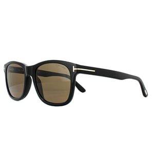 Tom Ford Solglasögon 0595 Eric 01J Glansig Svart Brun