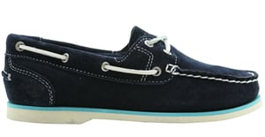 Timberland Earthkeepers EK Classic Womens Boat Shoes Navy Blue Suede 8223A B78D