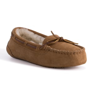 Aus Wooli Australia Womens Stylish Sheepskin Lace Moccasin