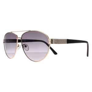 Guess Aviator Womens Gold Smoke Gradient GF0414