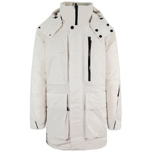 Jack Wolfskin Tech Lab heren Parka jas wit