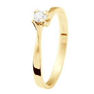 DIADEMA - Ring - Diamant - Gult guld