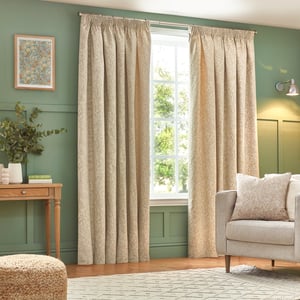 Wylder Grantley Jacquard Pencil Pleat Curtains