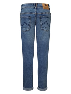 Petrol Industries - Jongens Russel regular tapered fit jeans - Blauw