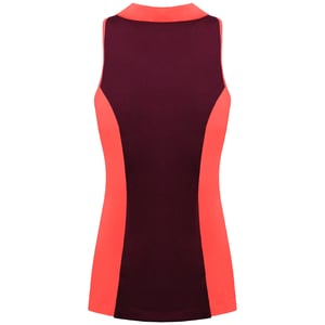 Asics Logo Womens Burgundy Padel Vest