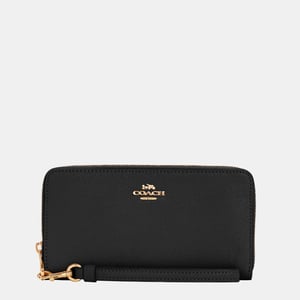 Crossgrain Long Zip Around Wallet