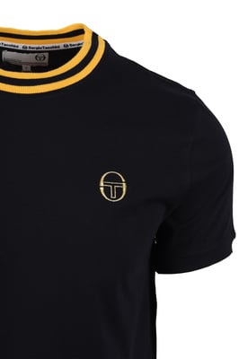 Sergio Tacchini Rainer Ss T-shirt Black/Gold