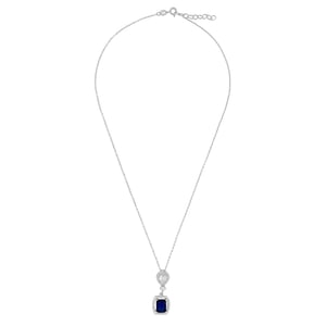 Orphelia 'Enora' Dames 925 Sterling Zilveren Ketting met Hanger - Zilver ZH-7426/SA