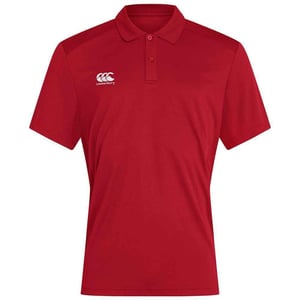 Canterbury Mens Club Dry Polo Shirt (Red)