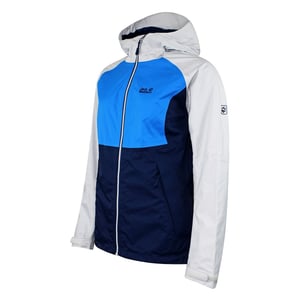 Jack Wolfskin Kimberley Dames Wit/Blauw Jacket