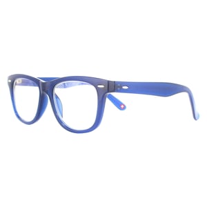 Montana Rectangular Blue Kidss Glasses Frames