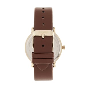 Vereenvoudig het 6200 horloge met leren band