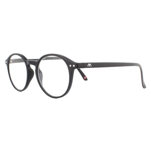 Montana Round Matte Black Unisex Women Glasses Frames