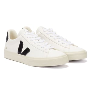 Veja Campo Womens Trainers - (White / Black)
