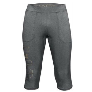 Under Armour Perpetual Half Leggings Gym Tight Grey - Mens