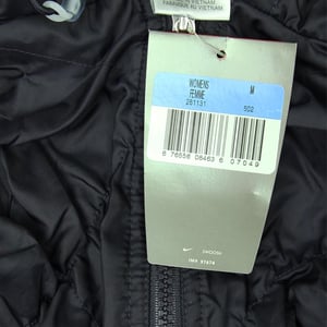 Nike Zip Up Hooded Gilet Dames Navy Mouwloos Sportvest 261131 502