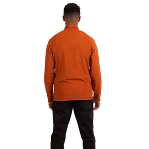 Trespass - Heren Keynote Anti Pluis 1/4 Rits Fleece Vest (Gebrande sinaasappel)