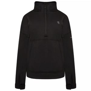 Dare 2B Dam/Lady Laura Whitmore Recoup II Sweatshirt med halv dragkedja (Svart)