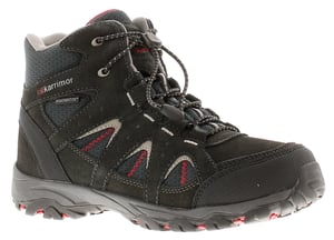 Karrimor Boys Walking Boots Shoes Bodmin mid kids 2 wt Lace Up black