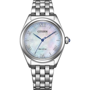 Citizen L Series Dames Zilveren Horloge EM1140-80D