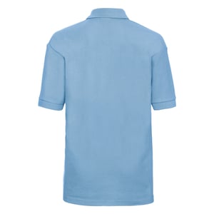Russell Poloshirt van katoen voor kinderen (Sky)