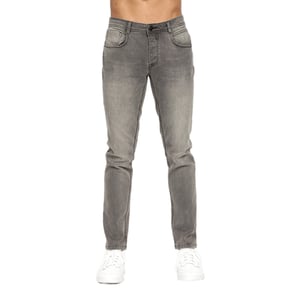 Crosshatch Heren Sheldons Slim Jeans (Lichtgrijs)