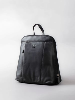 Enderby Leather Backpack in Black