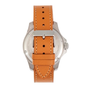 Elevon Aviator horloge met leren band en datum